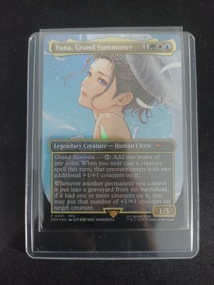 MTG FOIL FINAL FANTASY Yuna, Grand Summoner Exclusive Wedding Art NM English