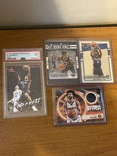 NBA Lot- RJ Barrett PSA 9, Maxey Rated Rookie, Hield /99, Murray GAME USED patch