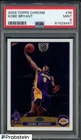 2003 Topps Chrome #36 Kobe Bryant Los Angeles Lakers HOF PSA 9 MINT