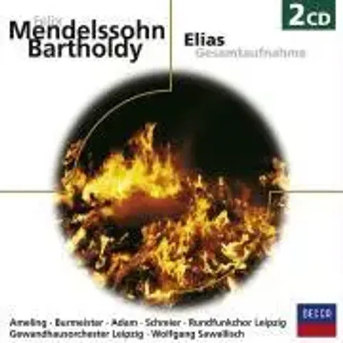 Elias (Gesamtaufnahme) | Felix Mendelssohn-Bartholdy | Audio-Cd | 131 Min.-image