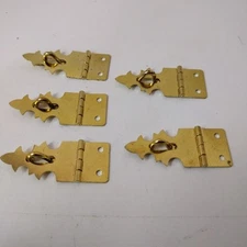 Craft, Inc. 5 Count- Jewelry Box Hasp with Clasp Brass 3/4" X 1-7/8"