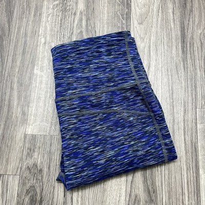 GAP Fit Gfast Elastic Waist Blue Activewear Leggings Women's Size Small