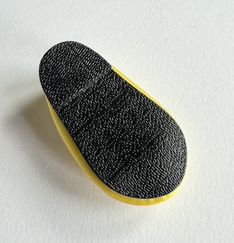 1 Emily Rose Yellow Faux Pearl Slipper REPLACEMENT SINGLE SHOE - Picture 2 of 4