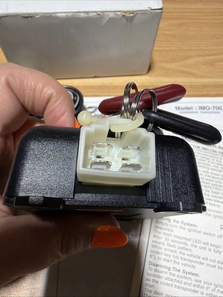 Audiovox IMO-700 Passive 2-Circuit Immobilizer System NEW - Image 4 of 4
