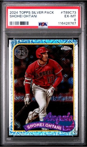 2024 Topps Chrome Silver Pack Mojo 1989 Shohei Ohtani #T89C73