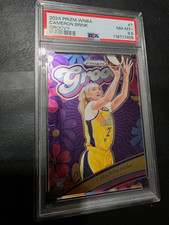 Panini 2024 Prizm WNBA Cameron Brink Groovy #7 RC Insert Sparks PSA 8.5