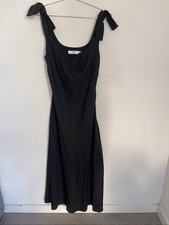 ASTR THE LABEL Kateleya Bow Detail Midi Minimalist Dress Size Medium
