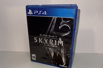 Elder Scrolls V: Skyrim -- Special Edition (PlayStation 4, 2016) Complete