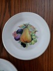 3 Lenox Bread And Butter Plates, Fruit Pattern, Soecial — photo 4