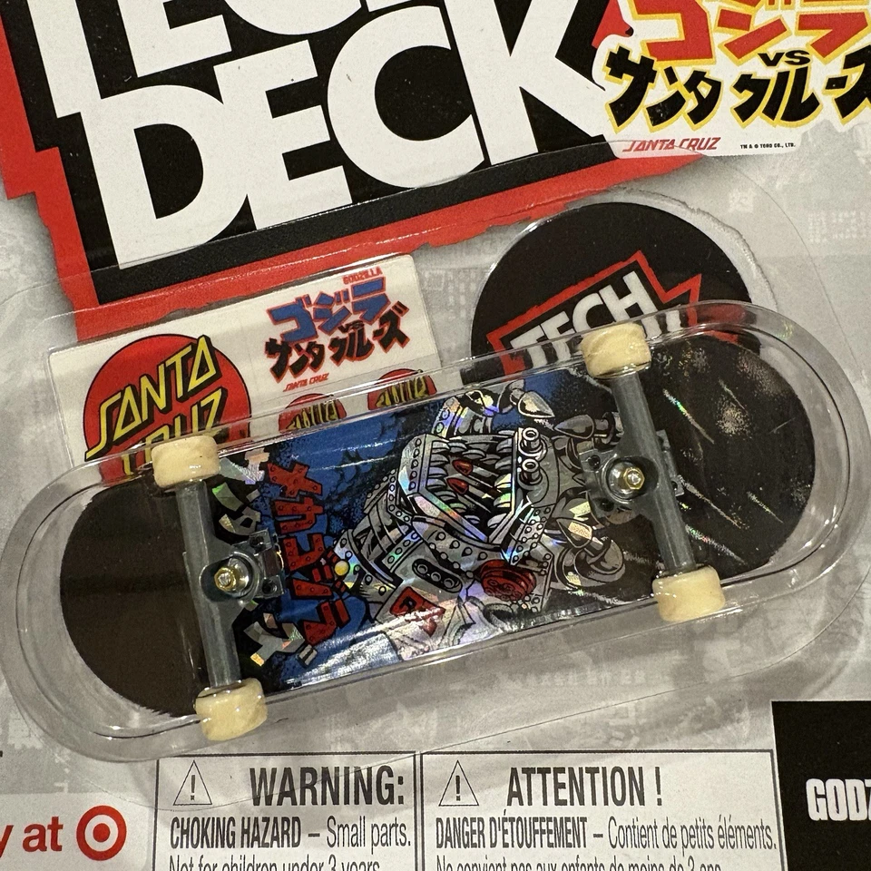 Tech Deck - Santa Cruz Skateboards x Godzilla - Target Exclusive Fingerboard - Image 2 of 4