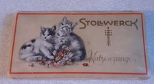 sehr alte Pralinen-Pappschachtel STOLLWERCK  ...
