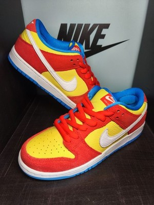 Nike SB DUNK LOW PRO - Habanero/Bart Simpson ''UK8, US9, EUR 42,5 - BQ6817602