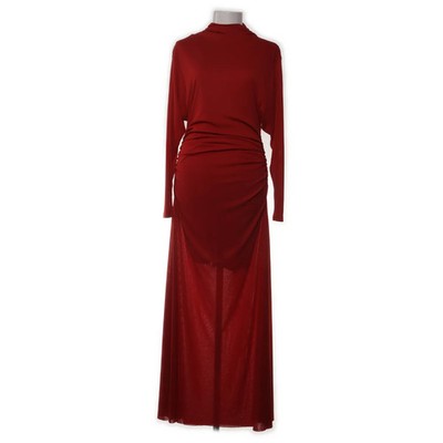 H&M Edition, Maxikleid, Größe: M, Rot, Polyester, Einfarbig, Damen #hbn
