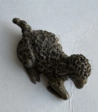 Vintage Hudson Wilson Pewter Lamb Sheep Figurine 1.5 L Miniature Dollhouse USA