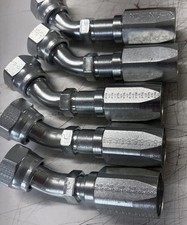 Field Attachable Hydraulic Hose Fitting 21 Series, P/N 23721-12-12, Qty:5