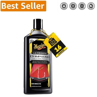Professional-Grade Meguiar's Ultimate Compound - For Flawless Car Paint Finish