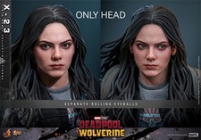 Only Head Hot Toys 1/6 X-23 Laura Kinney Head Sculpt Figure Deadpool & Wolverine
