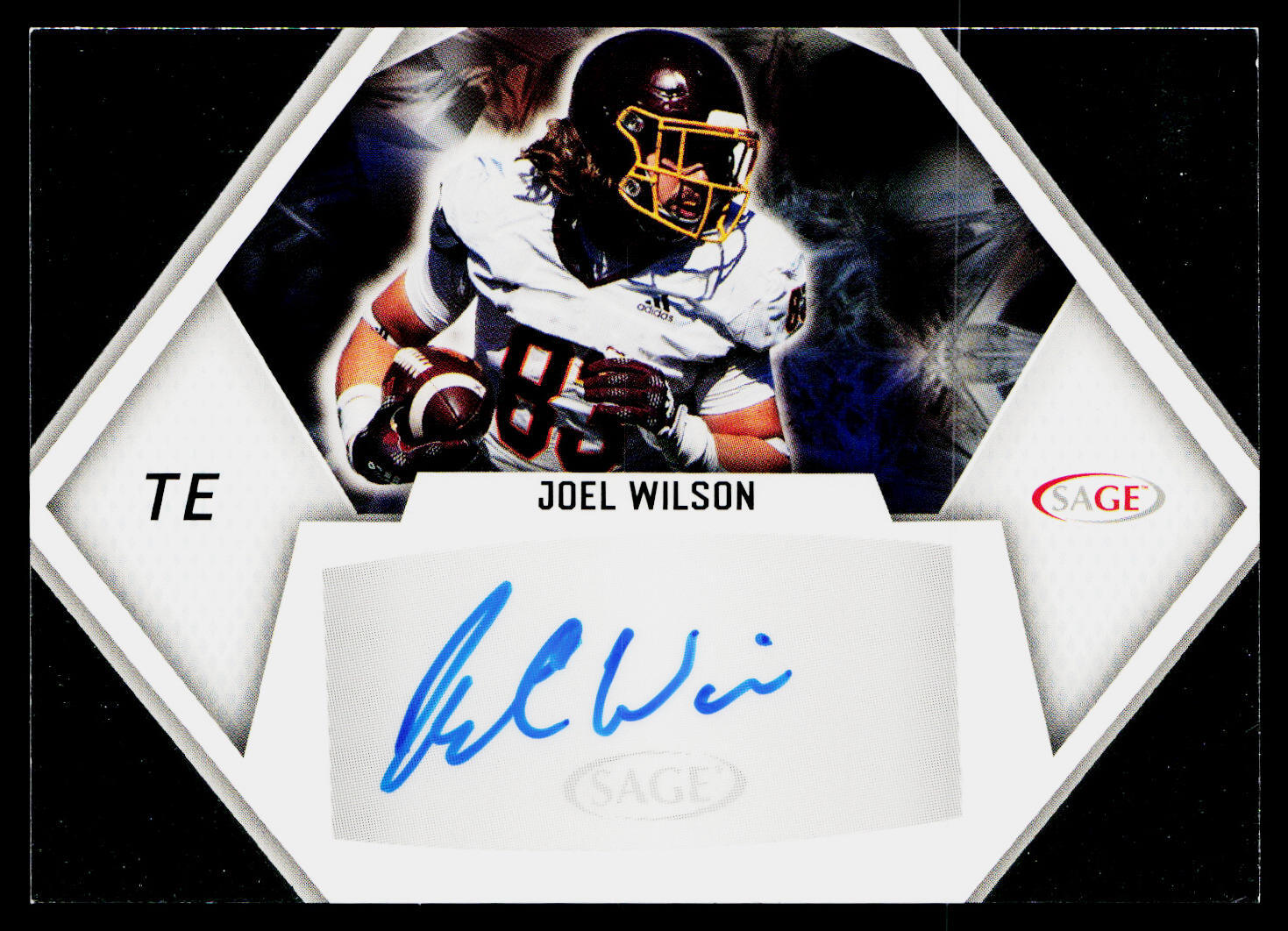 2023 SAGE HIT #A-JW5 Joel Wilson Autographs Silver (High Series)