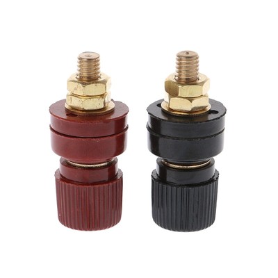 1 Pair 6mm 333 Binding Post For Power Amplifier Terminals Power Adapter