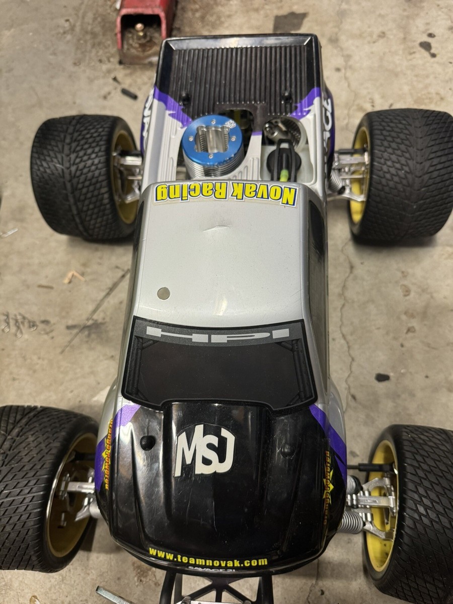Hpi Savage 21 2 Speed Nitro Monster Truck Roto Start As New