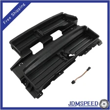 Active Grille Shutter W/ Motor Assembly For Lincoln MKZ 2017 -2020 601-339 Black