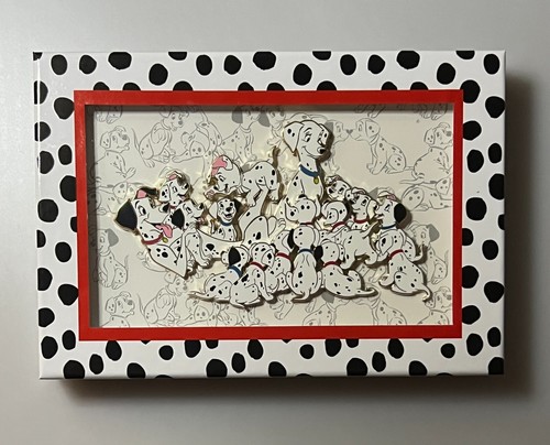 Disney WDI 101 Dalmatians Pongo Perdita 60th Anniversary Jumbo Pin LE 200 MOG