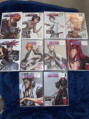 Shonen Jump Bleach Dvd Lot 1-10 41 Episodes Anime 