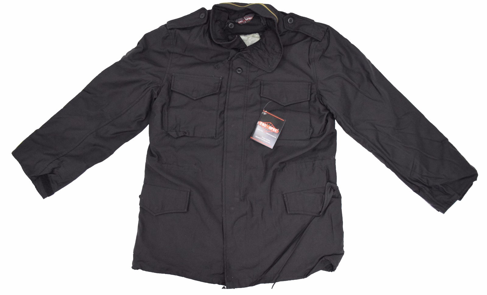 Tru Spec Mens Black Tactical Military 