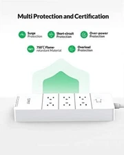 🔥ORICO Surge Protector Power Strip with 6 Outlets and 5 USB Charging Ports🔥