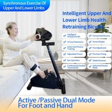 Electric Physical Therapy Rehabilitation Bike, Training Hand Arm Foot Leg Knee