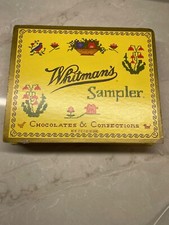 Whitman  s Vintage Sampler Chocolates  Confections Two Pound Empty Box-Box Only