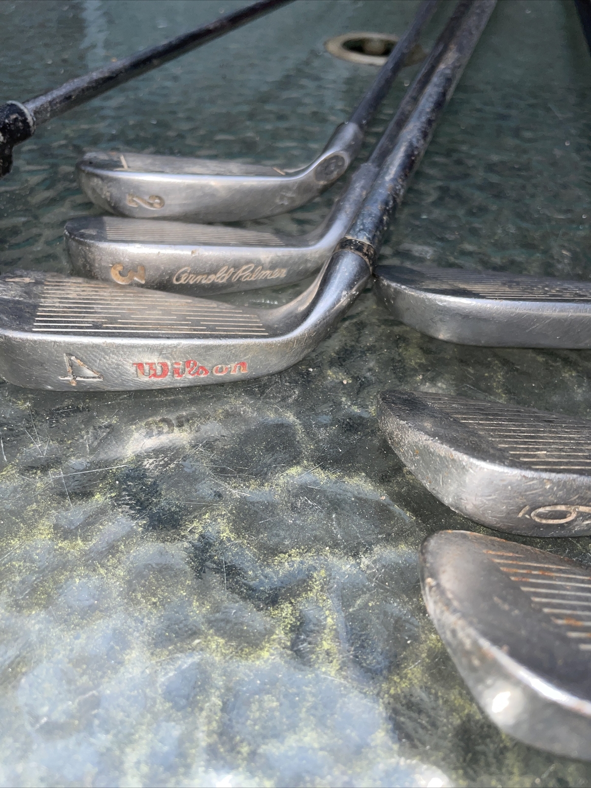 Men's Golf Club Set Complete Used Right Handed Golf Club Set NO BAG eBay