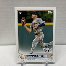 2022 Topps Opening Day Chas McCormick Rookie #190 Houston Astros