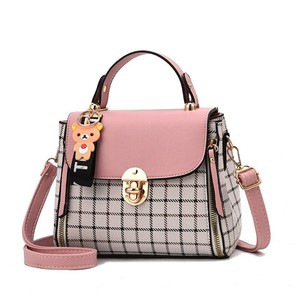Bolso De Mano De Cuero Para Mujeres Y Ninas Bolsa Pequeña Lujo Elegante  Cuadrado | eBay