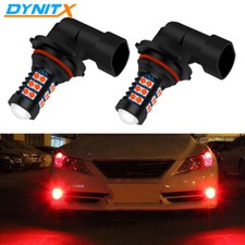 2x 2800lm Led Fog Driving Light Lamp 9006 Hb4 Super Bright Red High Power