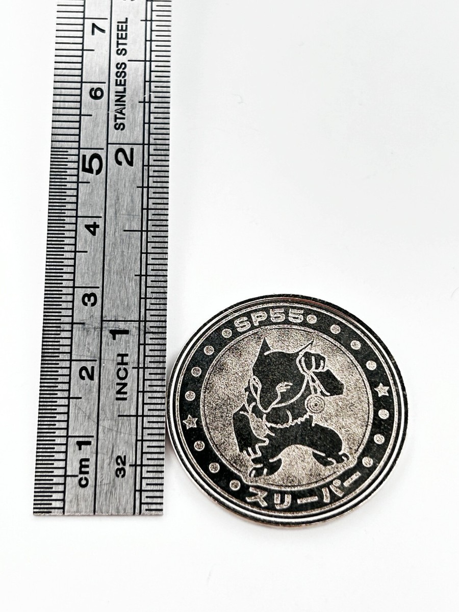 Hypno Pokemon Battle Coin Silver Japanese Very Rare Nintendo