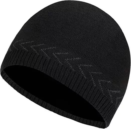 XXL Oversized Mens Beanie Hat for Big Heads Large Winter Hats Plain Skull Ca