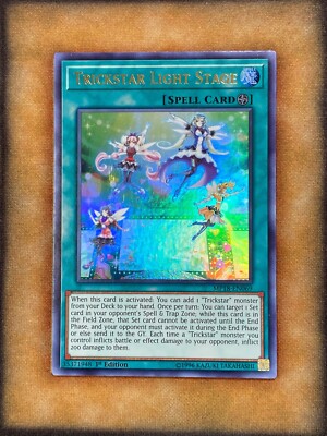 Yugioh Trickstar Light Stage MP18-EN069 Ultra Rare 1st Ed NM