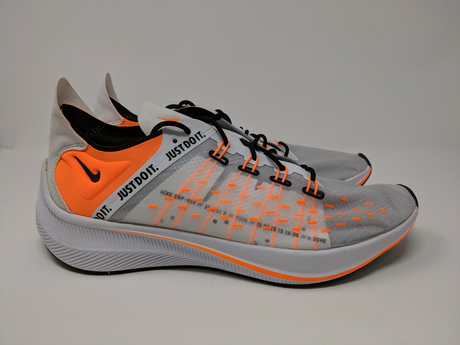 nike exp x14 white orange