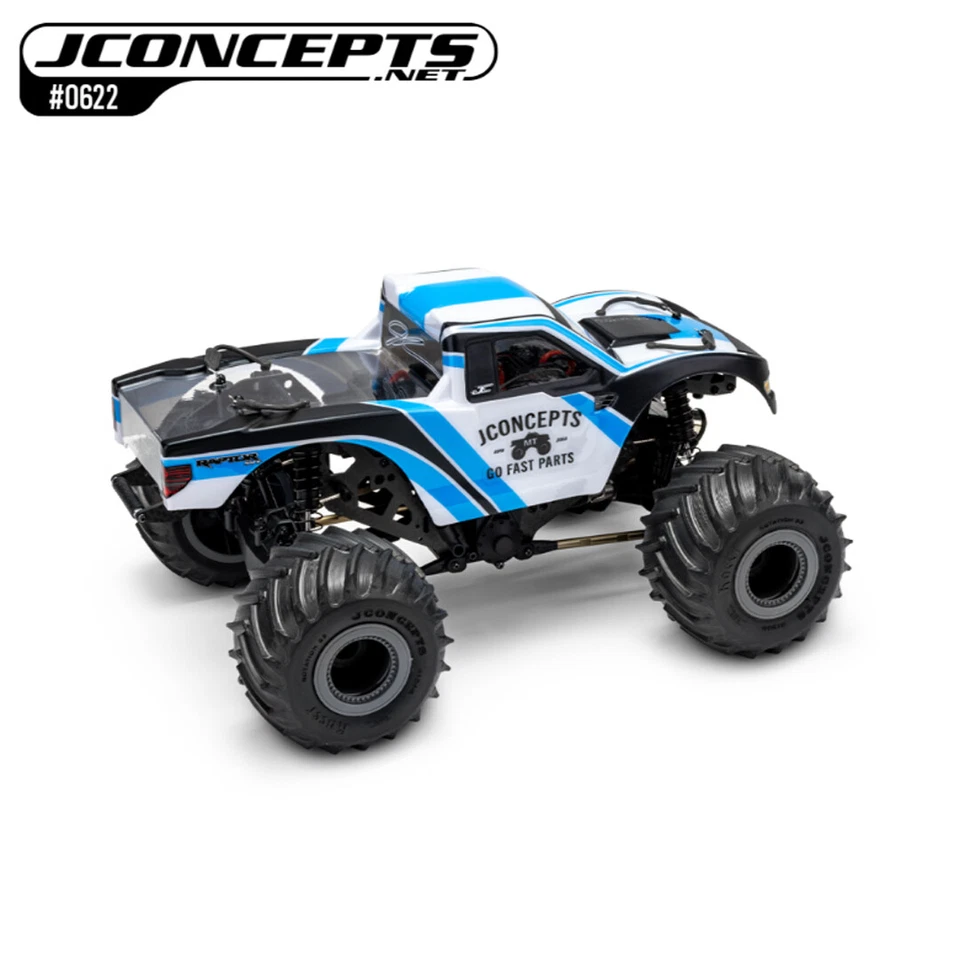 JConcepts 0622 2010 Ford Raptor Clear Bodi for 1/18 Mini LMT - Image 3 of 4