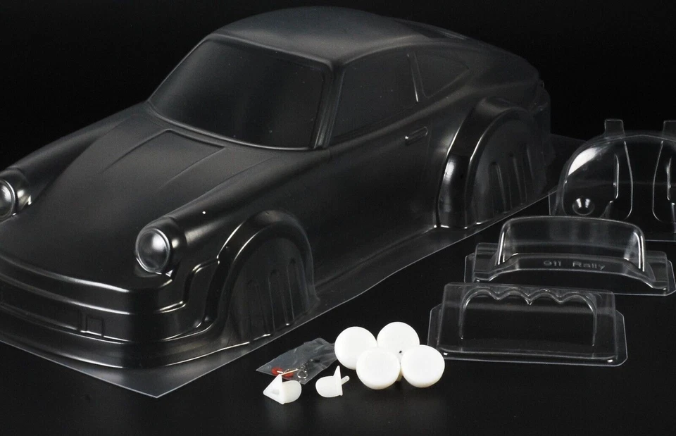 1/10 Onroad Rc Car 190mm Clear Body Shell For Tamiya tt01 tt02 Hpi Ts4 Sprint2 - Image 2 of 4