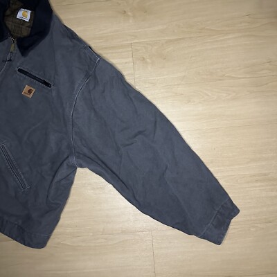 Carhartt Detroit Blanket Lined Jacket SZ 5XL Gray Duck Company