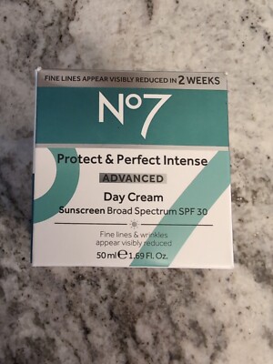 No7 Protect & Perfect Intense Advanced Day Cream SPF30  1.69oz