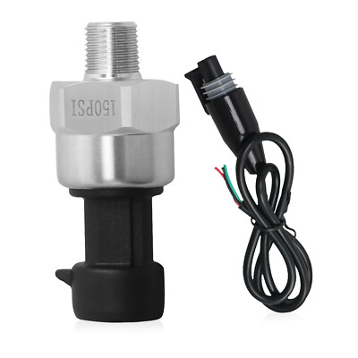 5V DC 150PSI 1/8''NPT Thread Pressure Transmitter for Water Air Pressure
