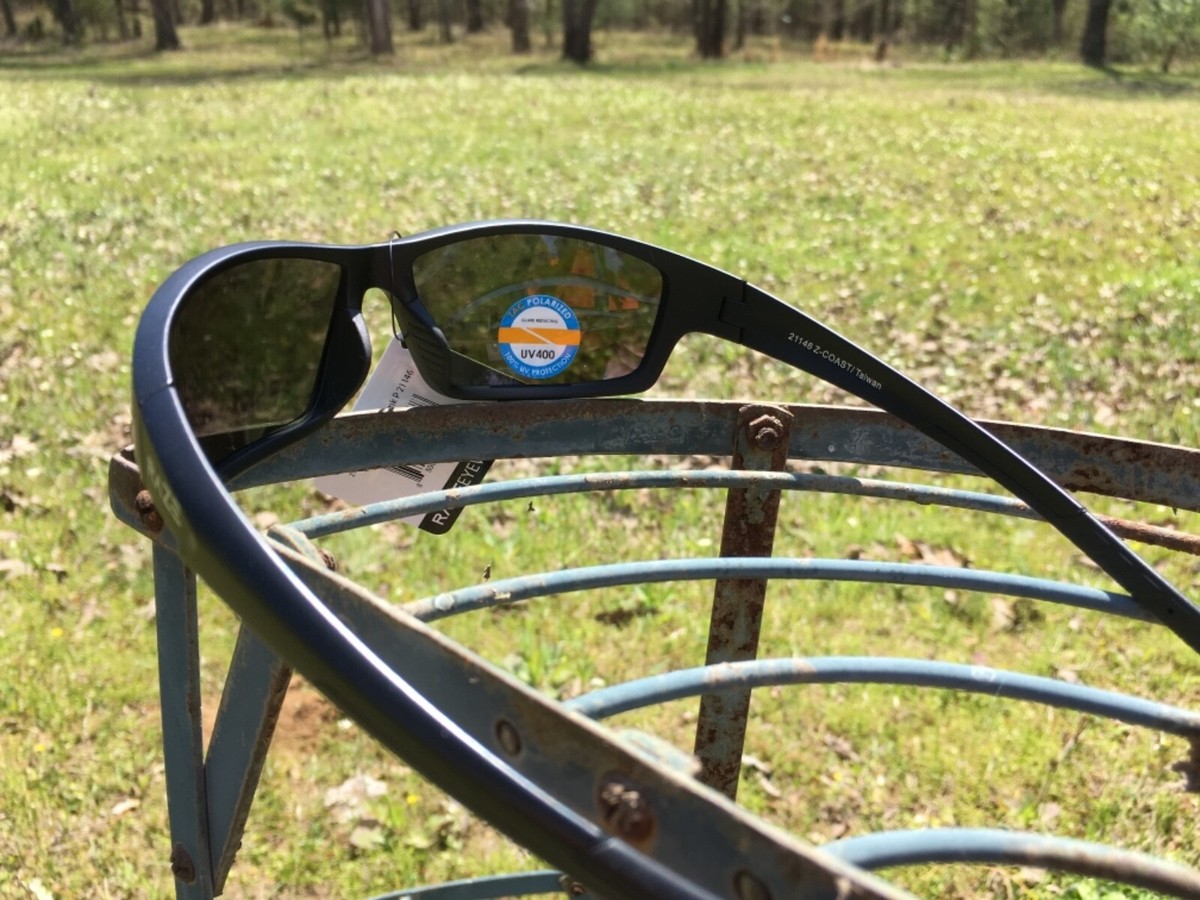 Occhiali Da Ciclismo Uomo Occhiali Da Sole RAZE Polarizzati Galleggianti Pesca Nero Specchio Uv400 - Foto 5