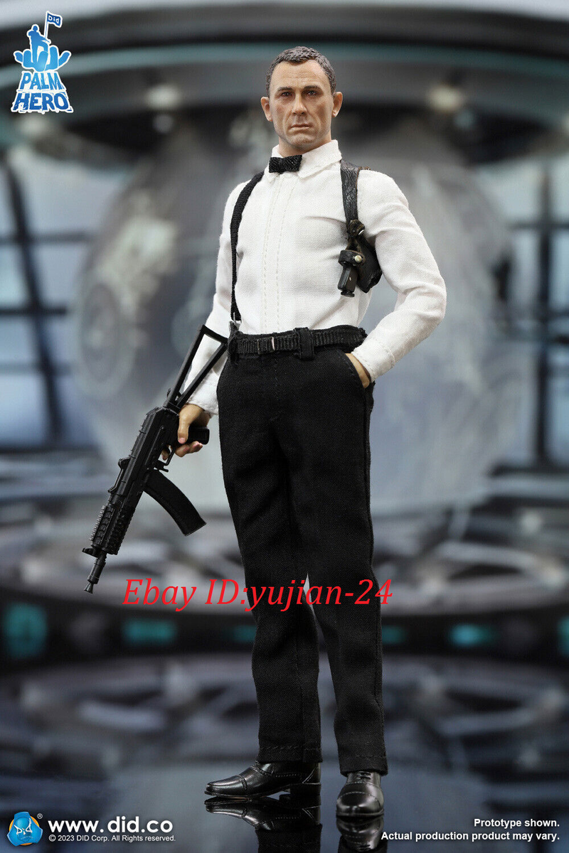 1/12 DID XT80018 Agent 007 M16 James Bond Male Action Figure
