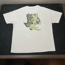 Vintage Lost Enterprises Shirt Hawaiin Hula Girl Sexy XL Pin Up Hook Ups Skate