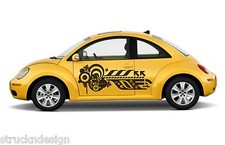 Technical Ornament Graphic Stripe Decal Hood Sticker Car Van Truck Vehicle SUV  