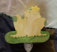 Pottery Barn Frog Froggy Frog Prince Night Light w/ Light Bulb WORKS Child Baby