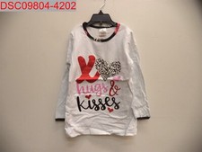 Stain, AL Limited Girls White Valentine's Day Shirt Skirt Set, 7 633632258428